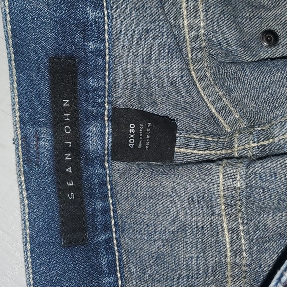 SEAN JOHN HAMILTON JEANS MENS SIZE 40/28 NWOT - Picture 7 of 8
